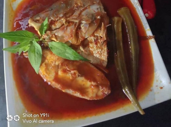 Asam Pedas @ Nasi Ayam Asam Pedas Hussin Power