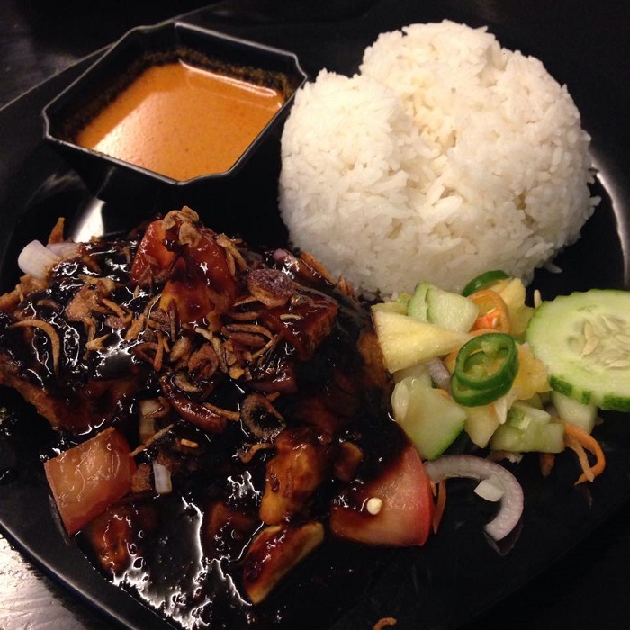 Nasi Ayam Blackpepper @ Awana Asian Kitchen