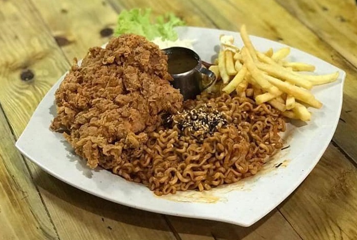 Samyang Chicken Chop @ Wachaa Yong Peng