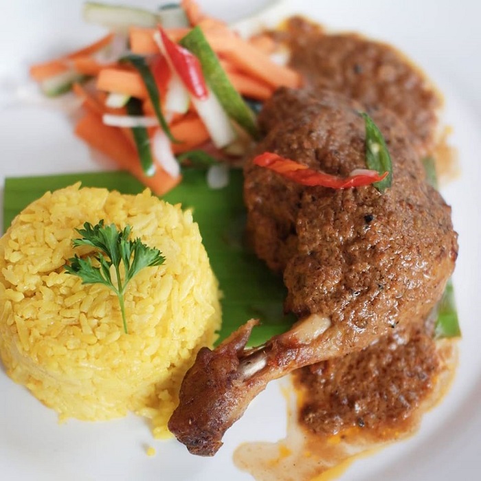Ayam percik dari Cafe Canseloria