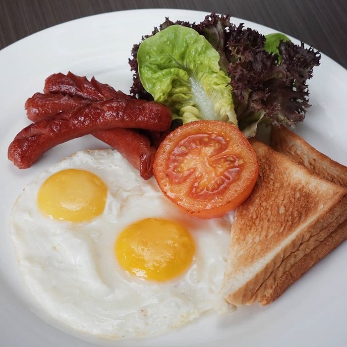 Hidangan sarapan dari Cafe Canseloria