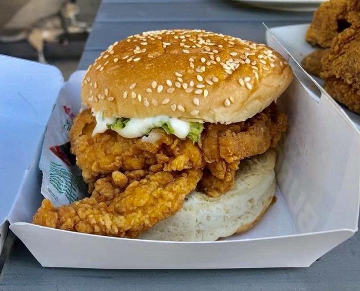 Burger @ Eddlee Fried Chicken