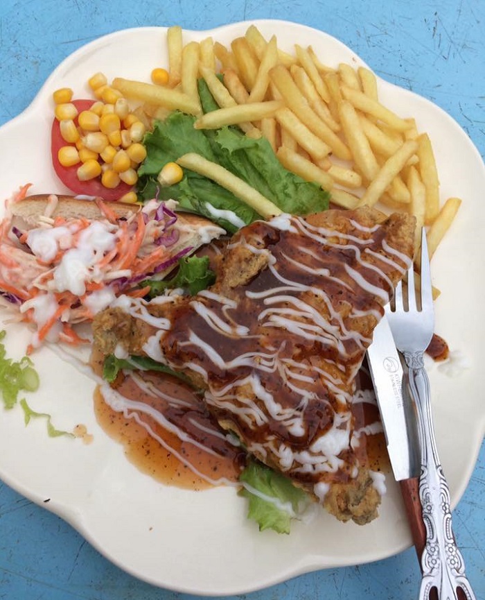 Chicken Chop @ Delima Cafe
