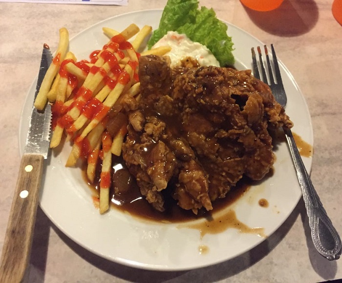 Chicken Chop @ Rizq Bistro