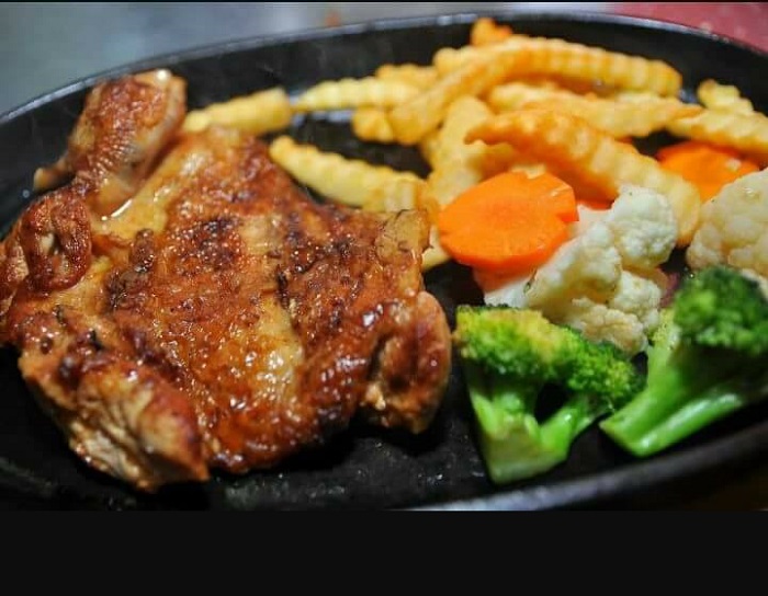 Ayam panggang di Cendol Durian Oreo