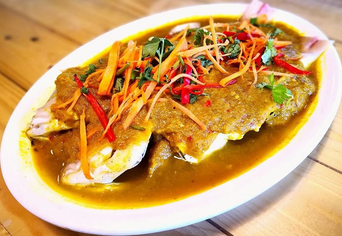 Ikan Stim Nyonya @ Restoran Anis Ikan Bakar