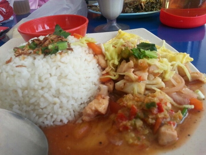 Kerabu Perut @ Cafe DTAMS