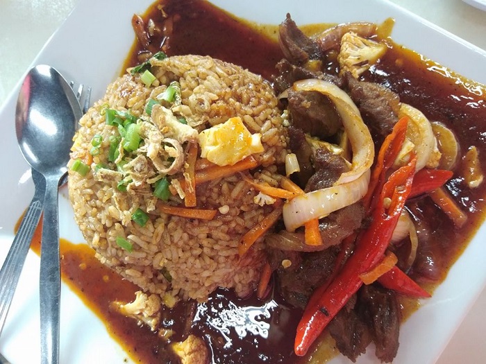 Nasi Goreng Daging Merah @ Restoran S&S Catering