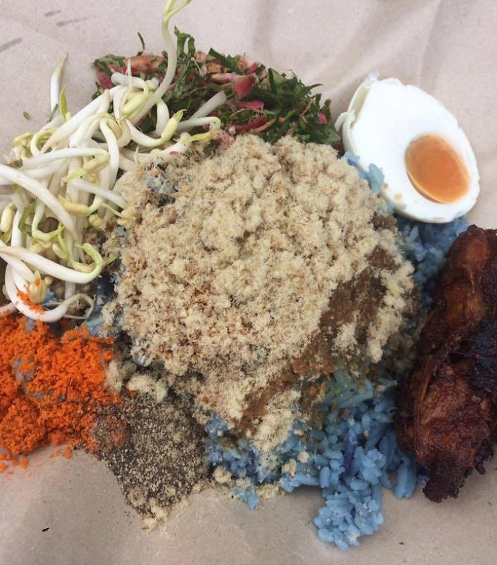 Nasi Kerabu @ Delima Cafe