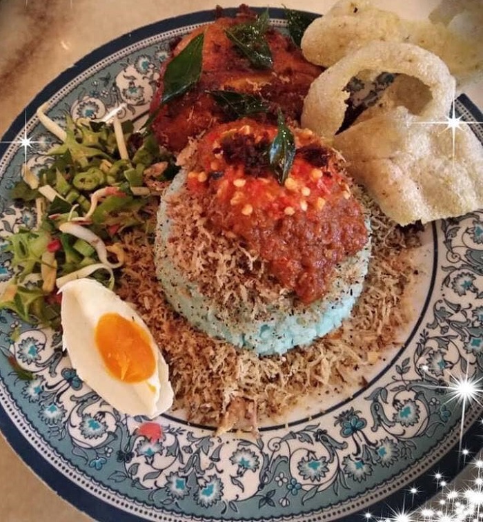 Nasi Kerabu @ Malaya Kopitiam