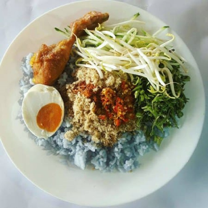 Nasi Kerabu @ Yie Pulut Ayam
