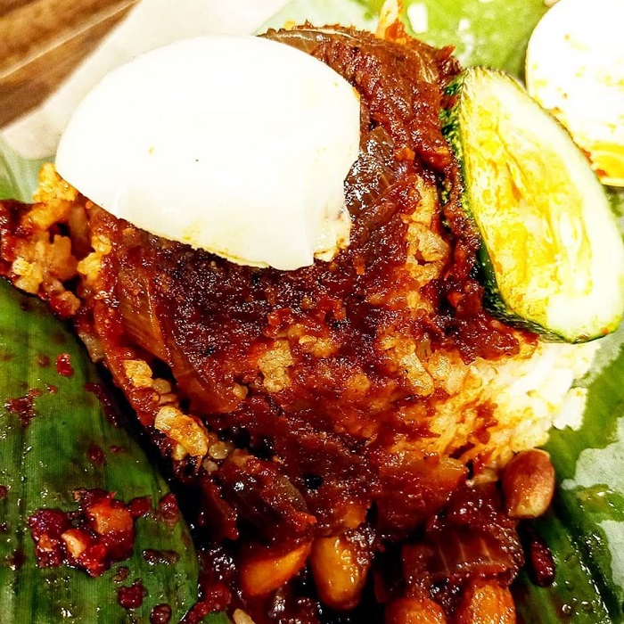 Nasi Lemak @ Bookworm Cafe