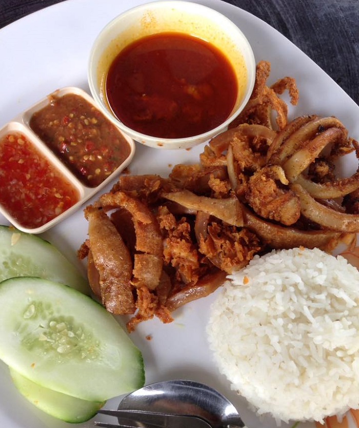 Nasi Sotong Goreng @ Restoran Malinja