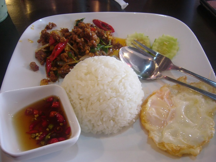 Pad Kha Pao @ Maraschino Cafe