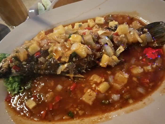 Siakap 3 Rasa @ Restoran Diana Tomyam