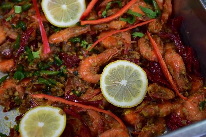 Udang Cili @ Makcik Cafe