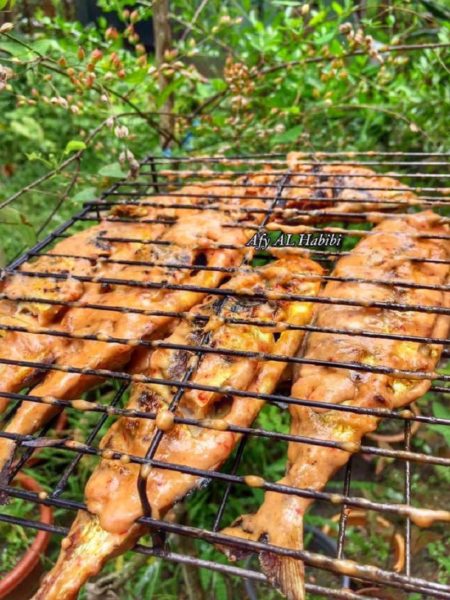Langkah penyediaan dan memasak ikan percik