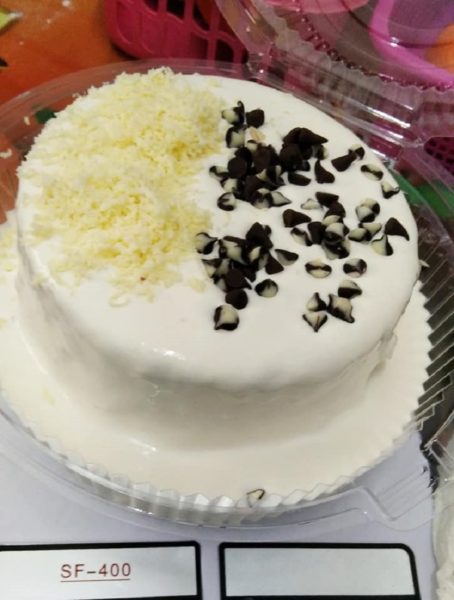 Penyediaan adunan kek cheese leleh