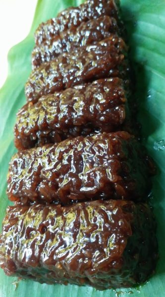 Wajik pulut tradisi berlapis