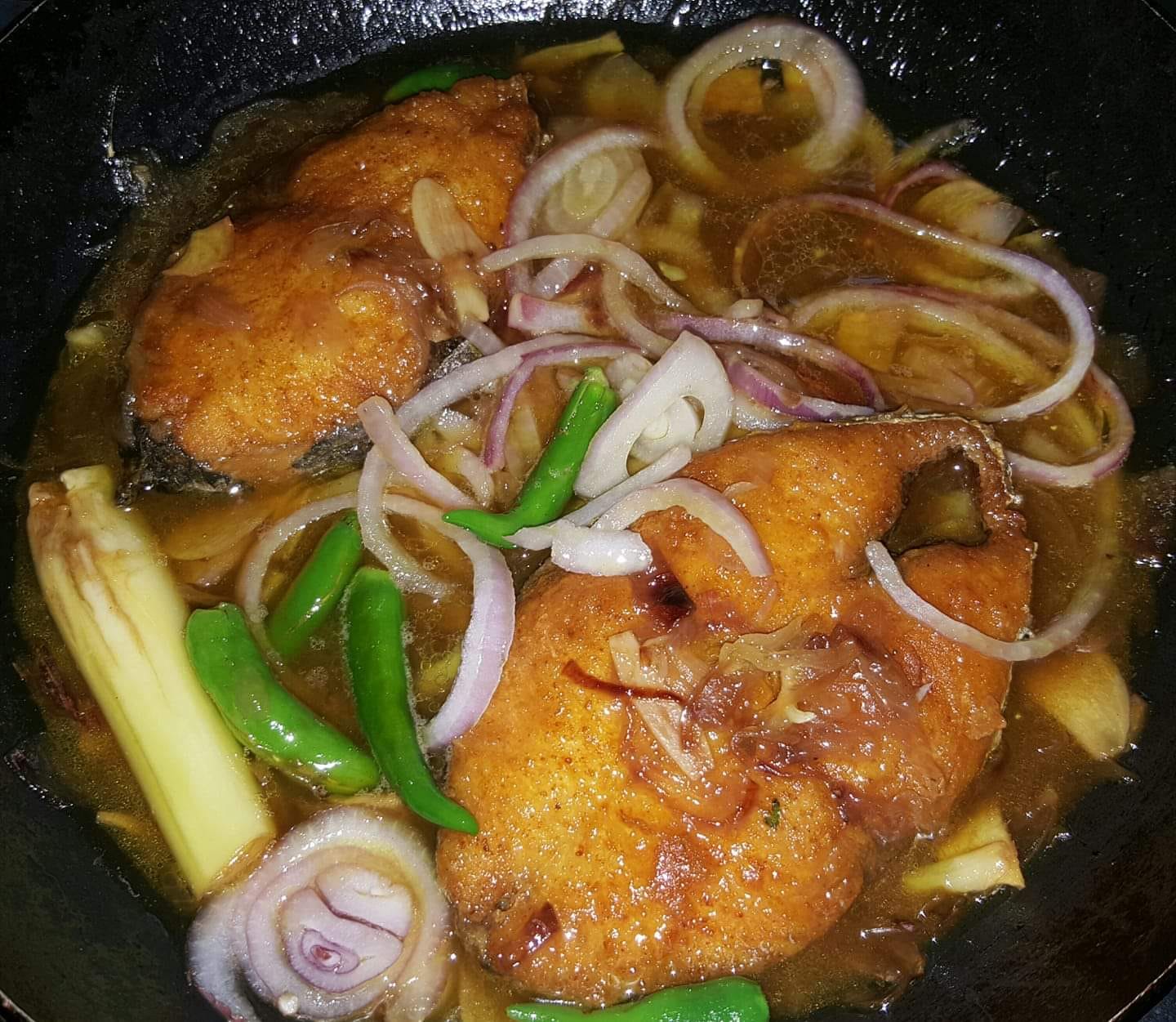 Ikan tenggiri masak asam