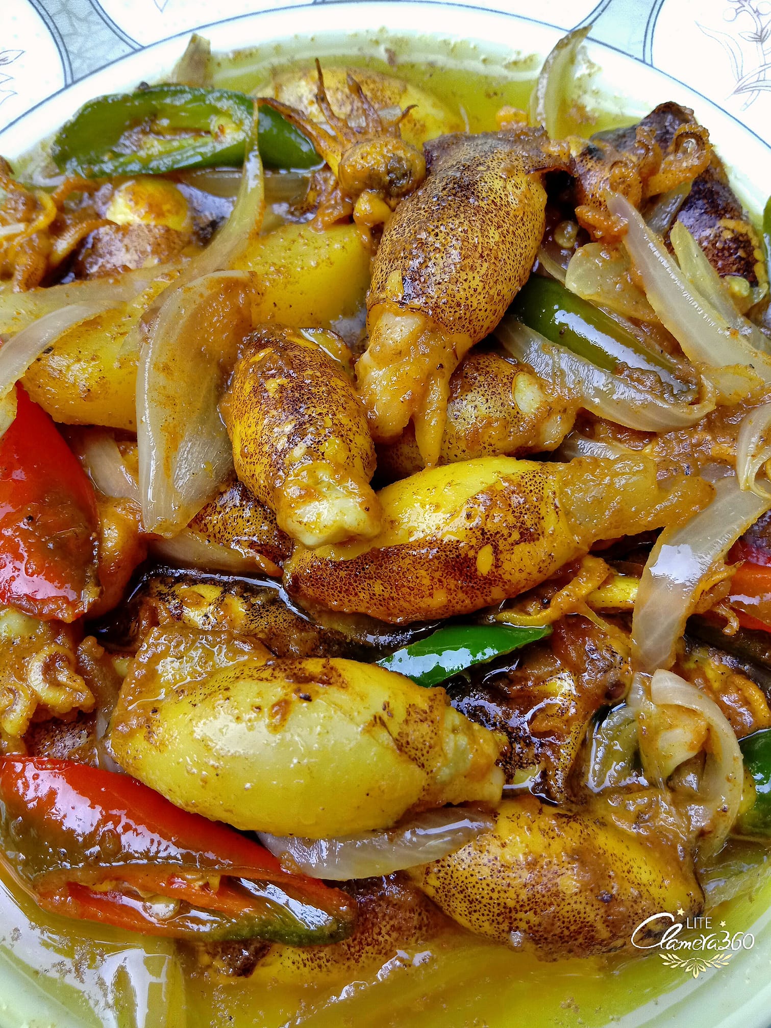 Gambaran pelbagai hidangan lauk simple dan mudah dimasak seperti ayam goreng dan ikan masak cuka.