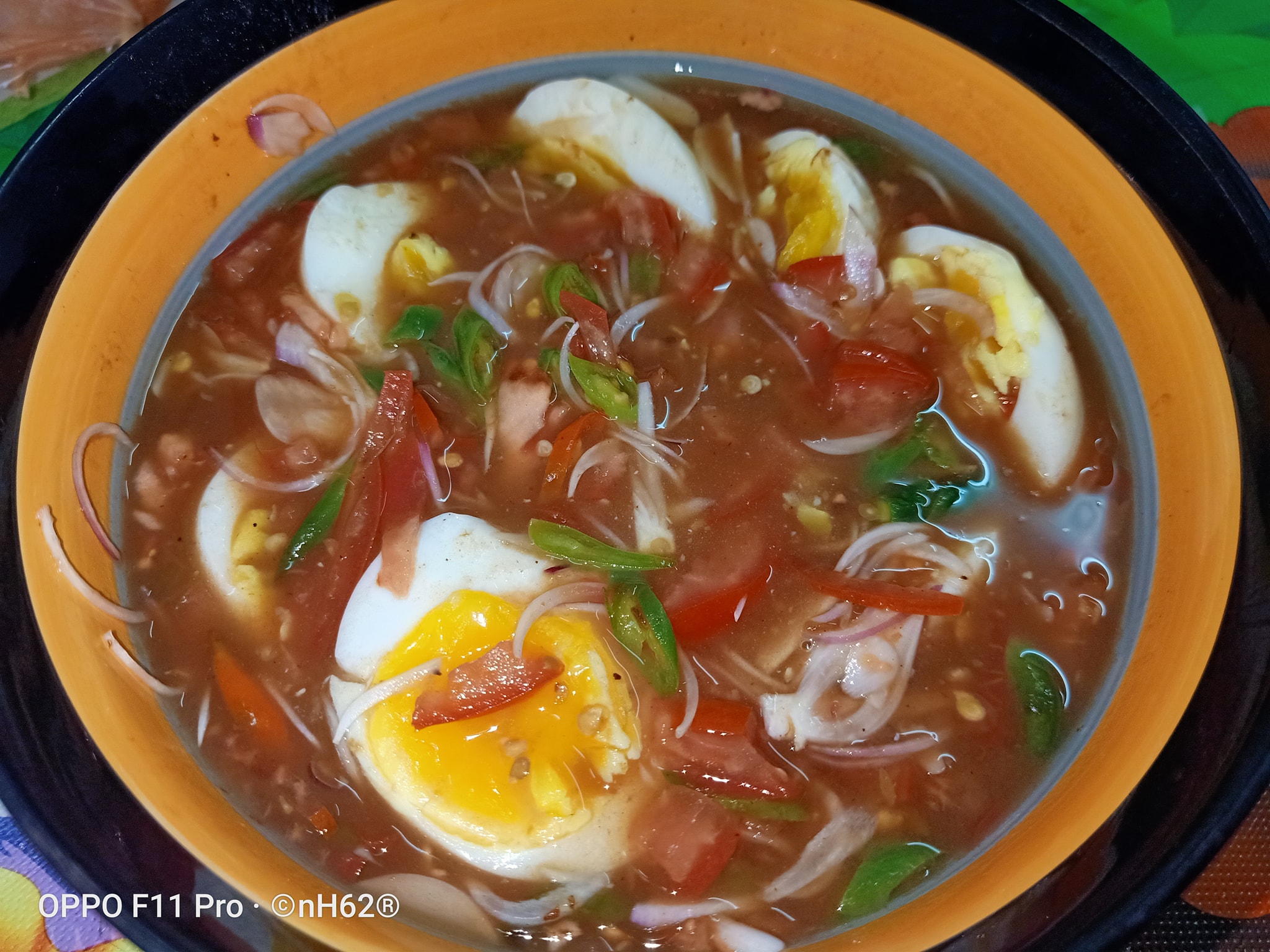 resepi telur berkuah