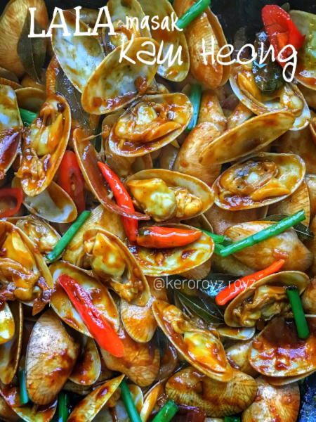 Lala masak kam heong