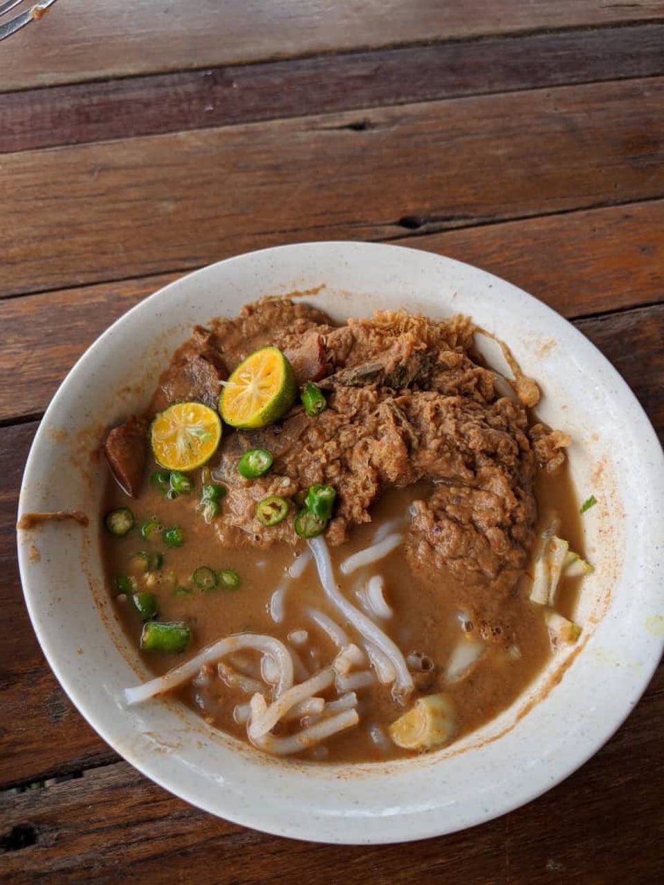 laksa telur bersarang