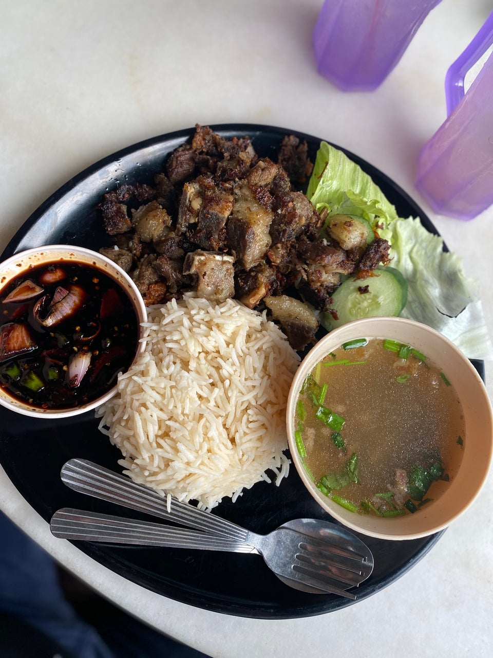 nasi kambing harimau menangis port kambing bakar lembah klang
