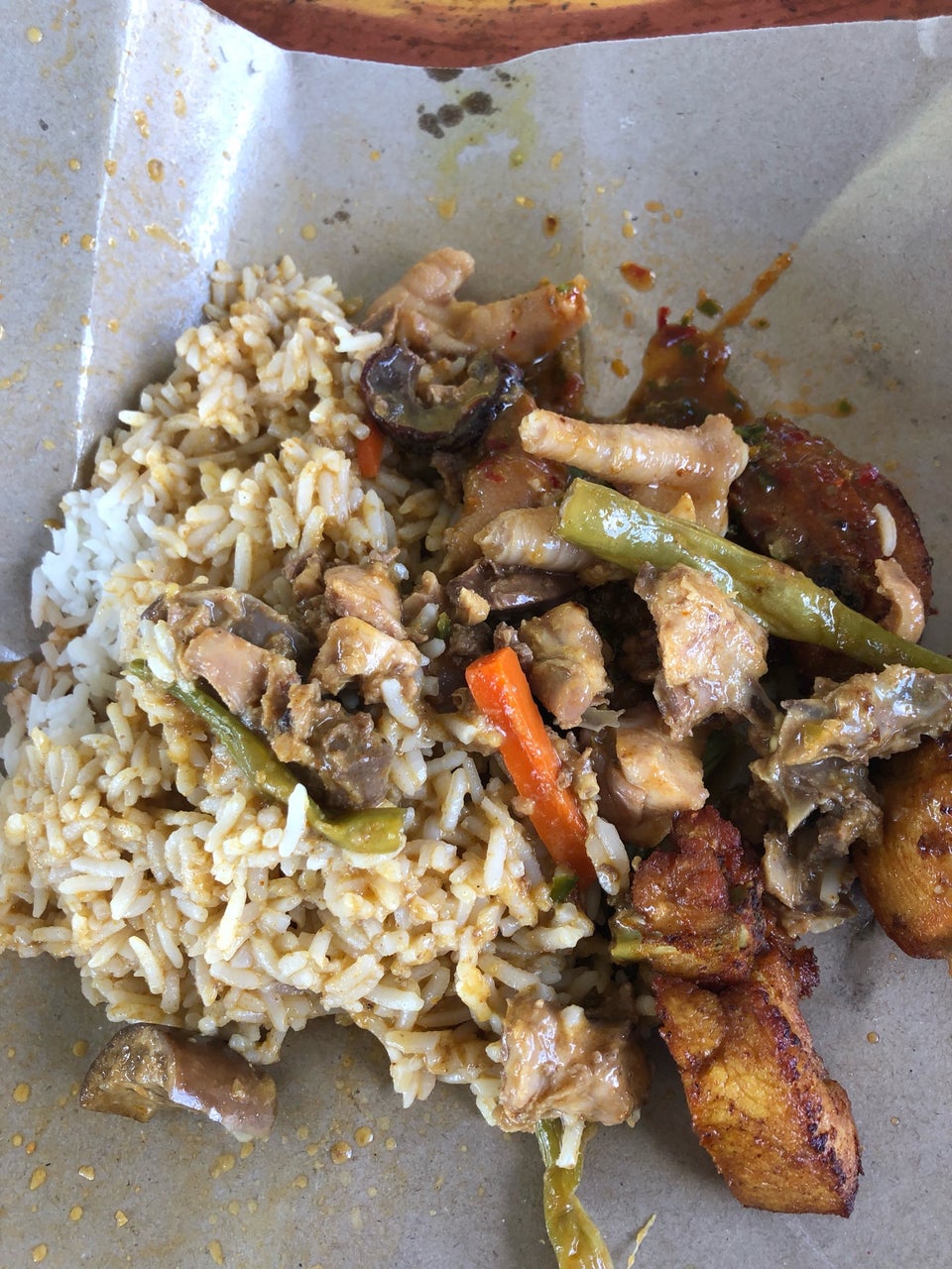 nasi kak wok