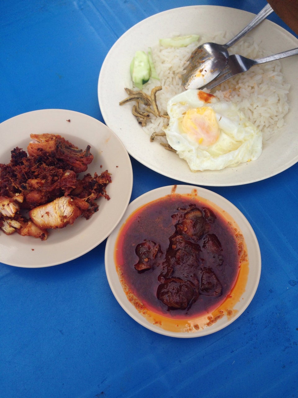 nasi lemak bersinar
