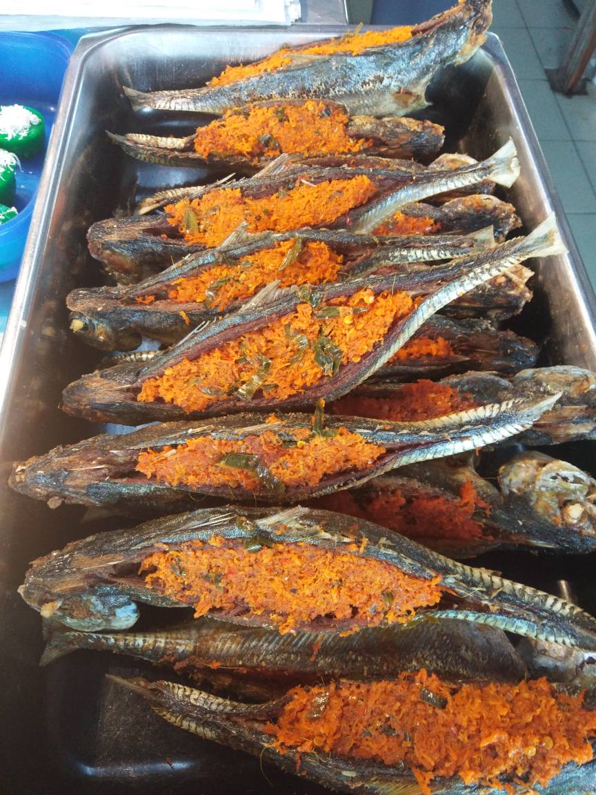 resepi ikan cencaru sumbat sambal kelapa