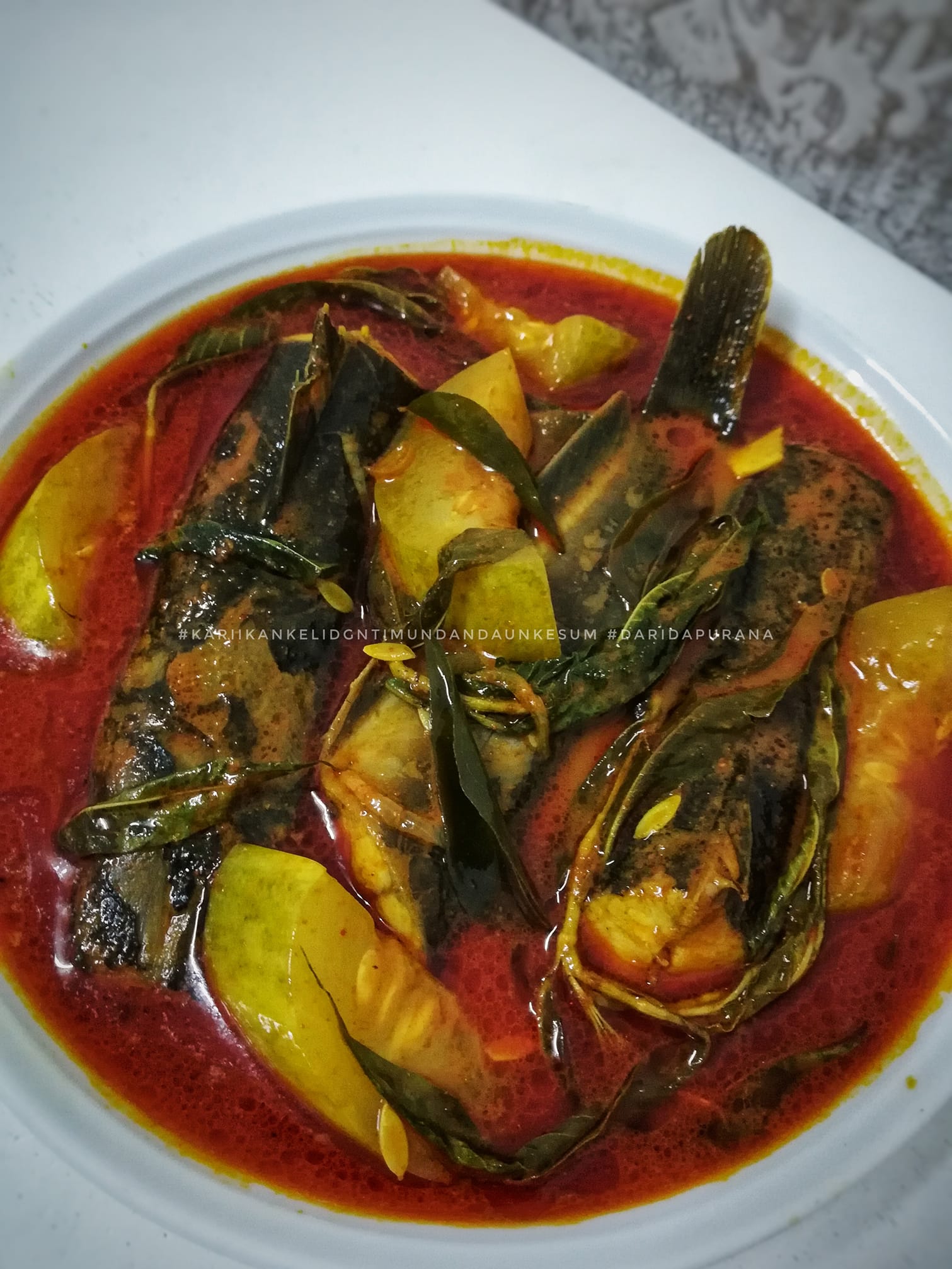 kari ikan keli - resepi ikan keli