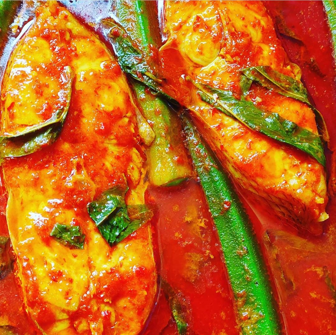 asam pedas ikan merah