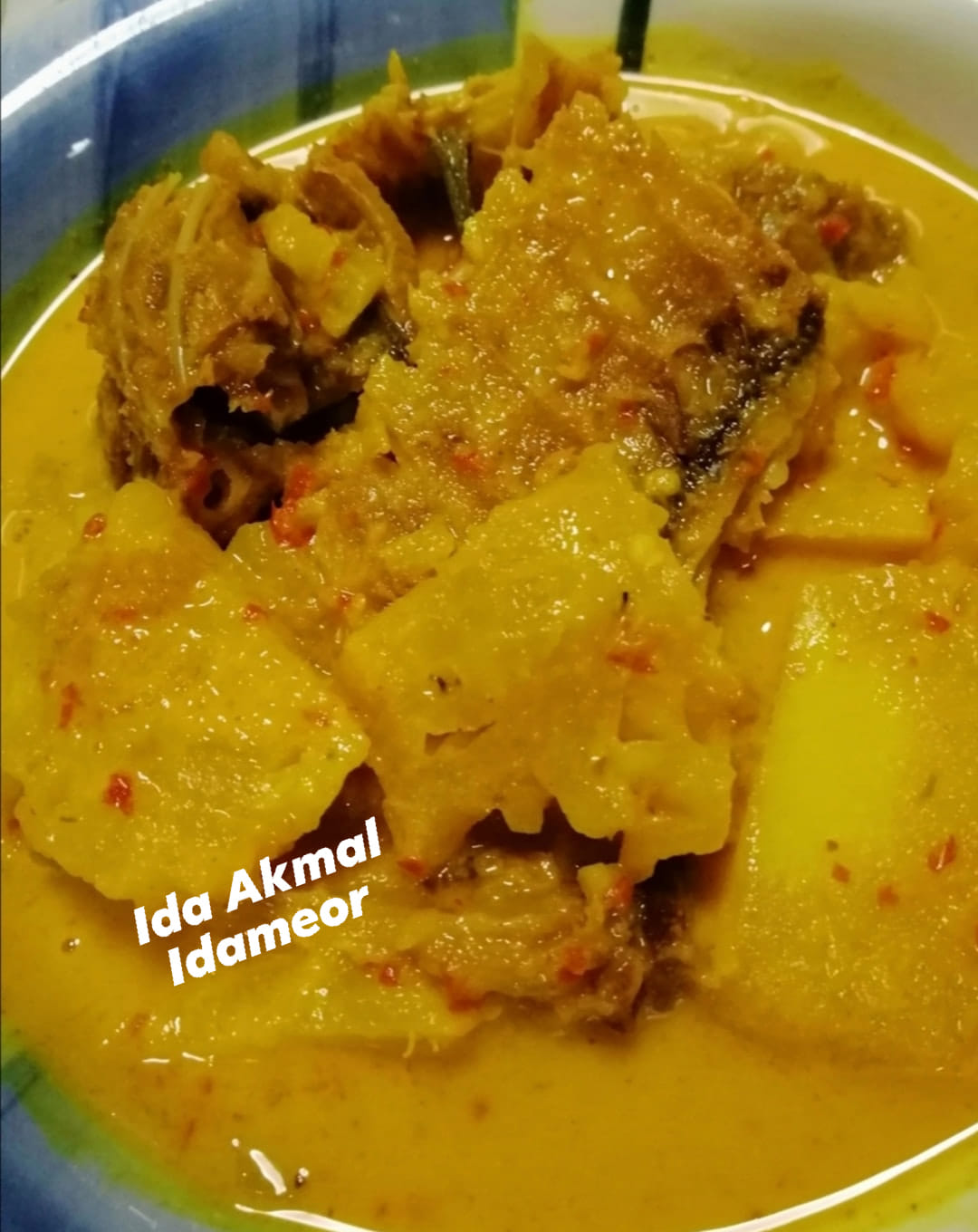 gulai ikan masin