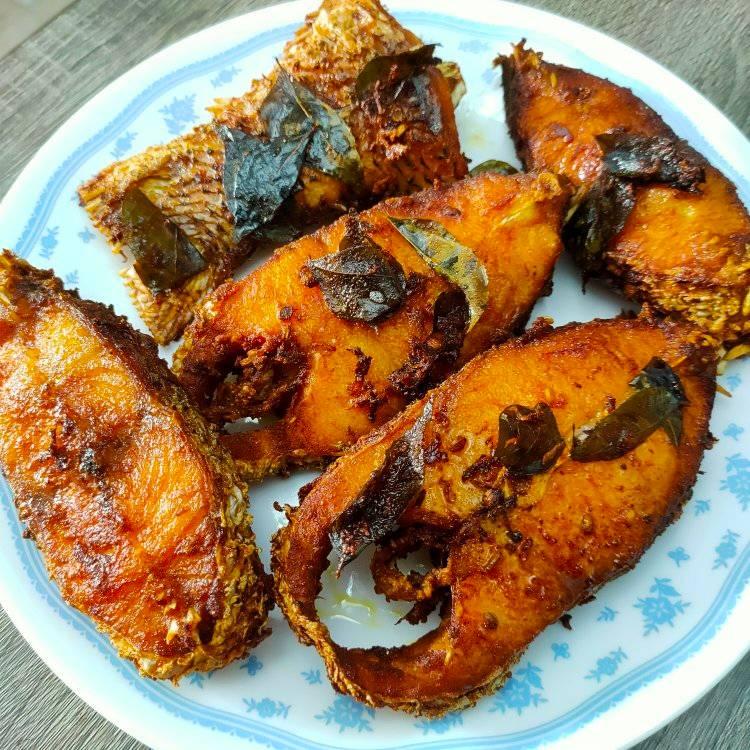resepi ikan merah goreng berempah