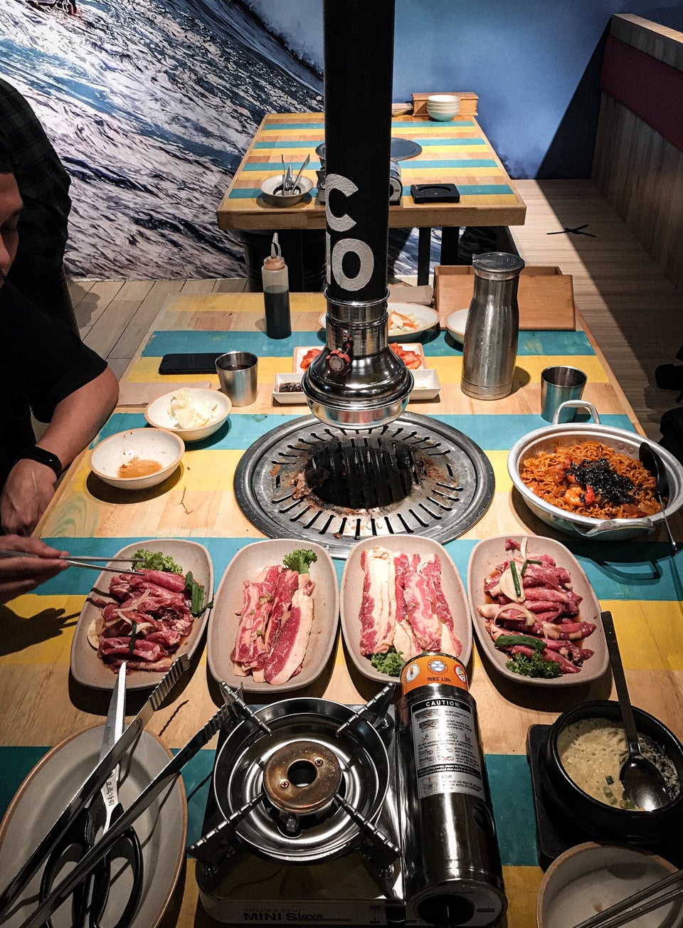 Hidangan BBQ Korea halal di restoran di Kuala Lumpur