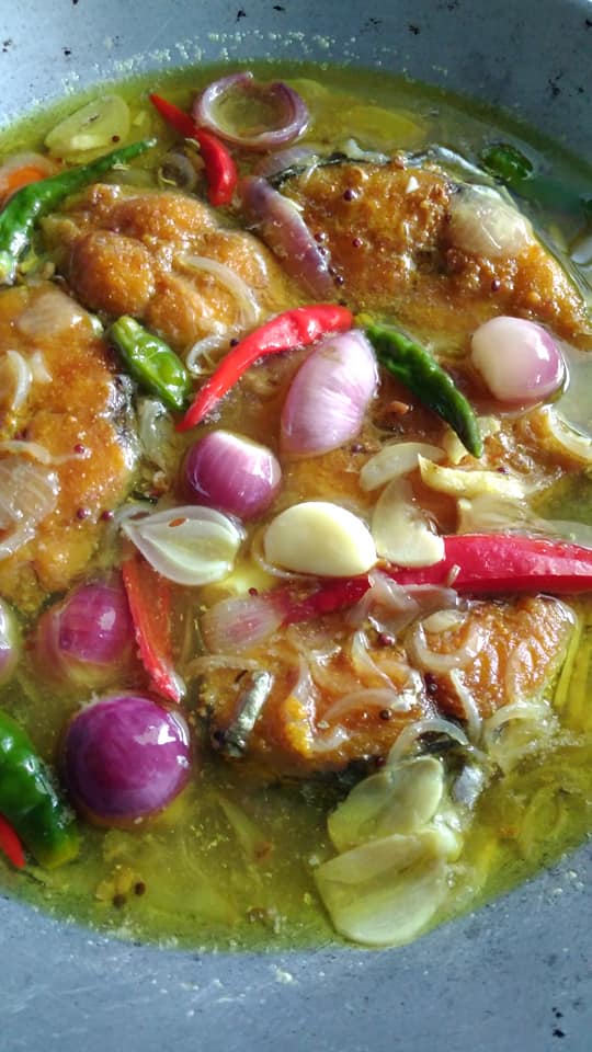 resepi ikan tenggiri - tenggiri masak cuka