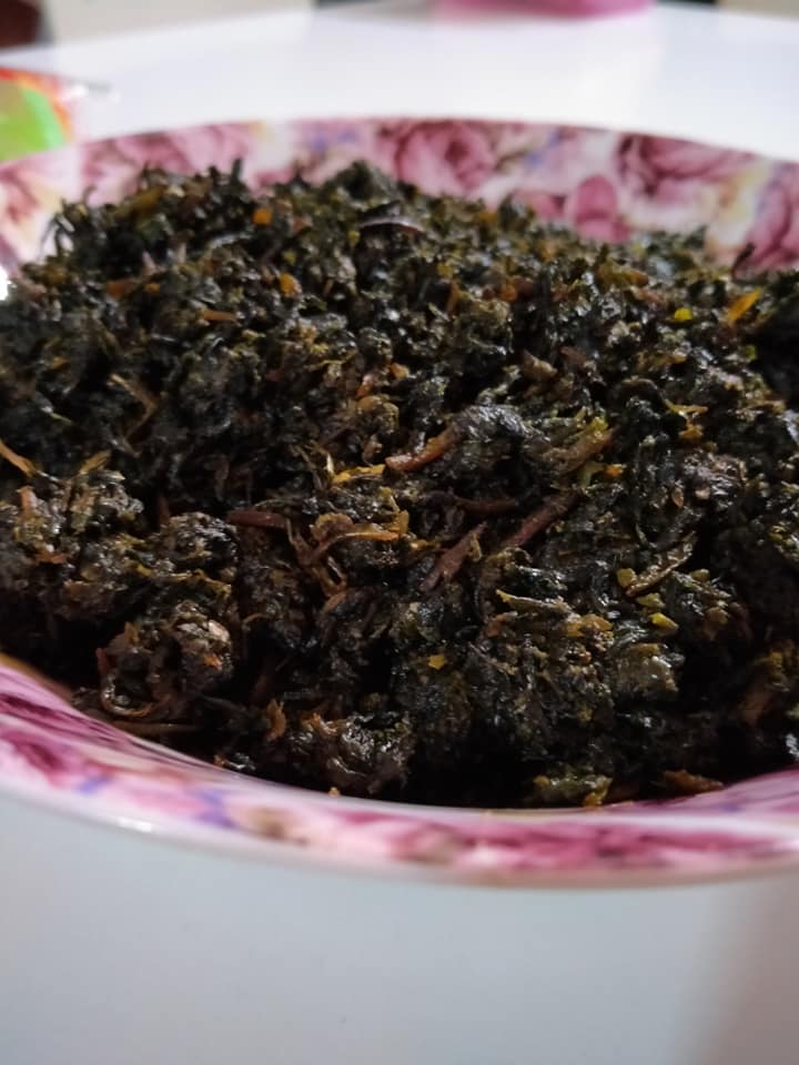 resepi rendang pucuk ubi kayu
