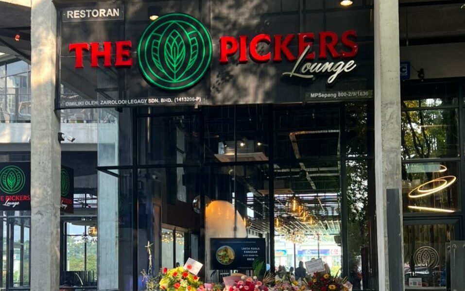Suasana santai di The Pickers Lounge
