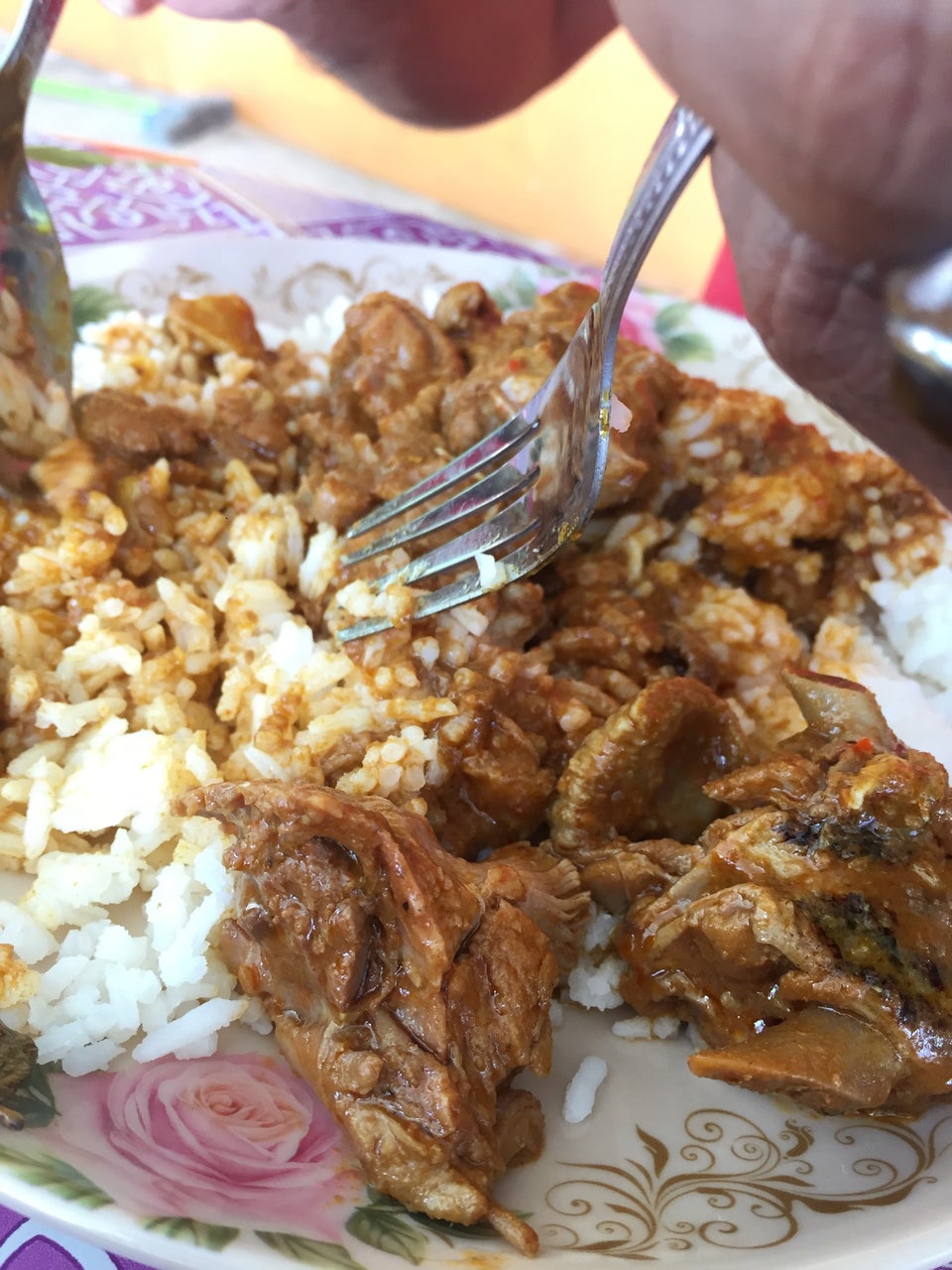 warung gulai itik depan ladang tebu padang besar