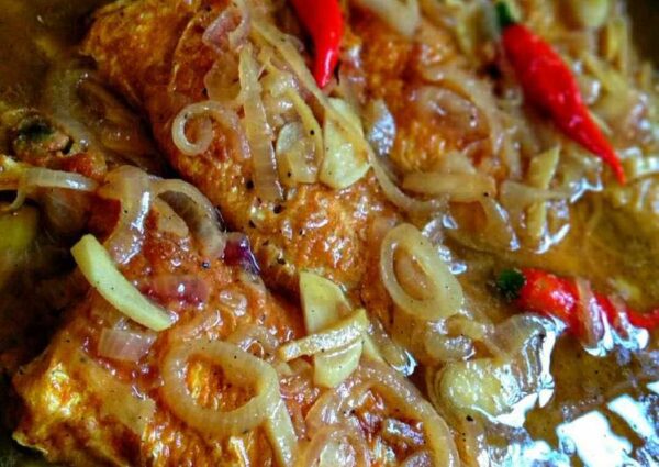 Ikan Kerisi Masak Asam berkuah