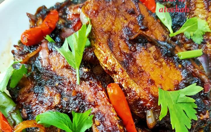 Ikan Kerisi Masak Kicap Pekat Pedas