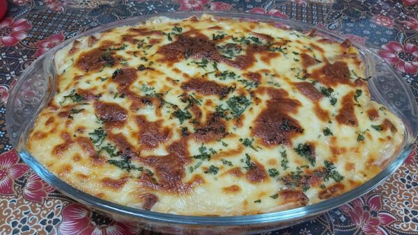 Lasagna dibuat daripada roti Gardenia