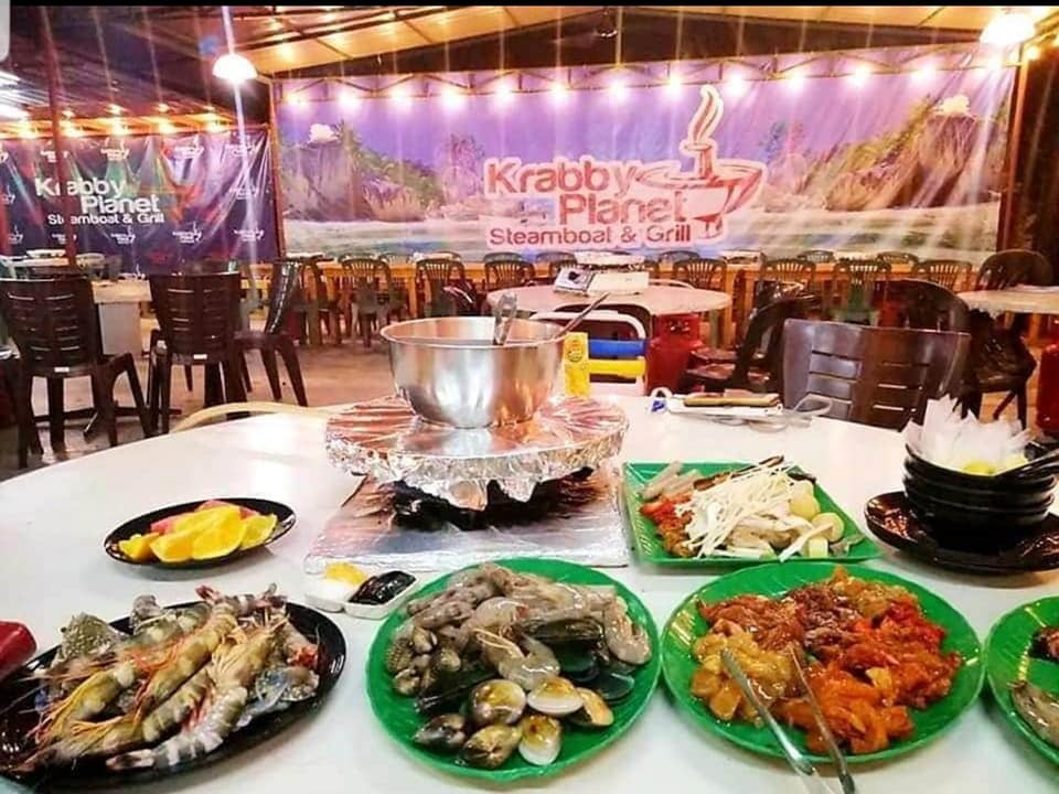 Krabby planet steamboat senai johor