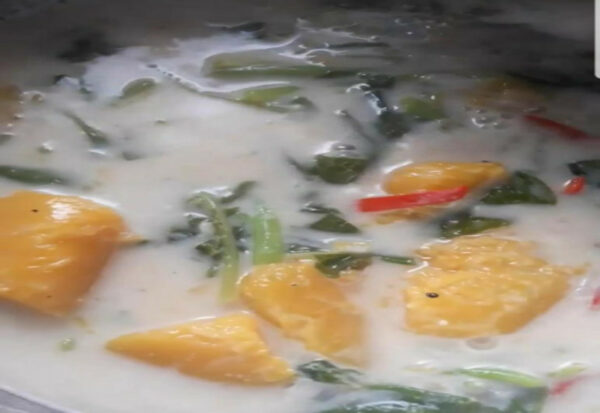 Labu masak lemak putih bersantan