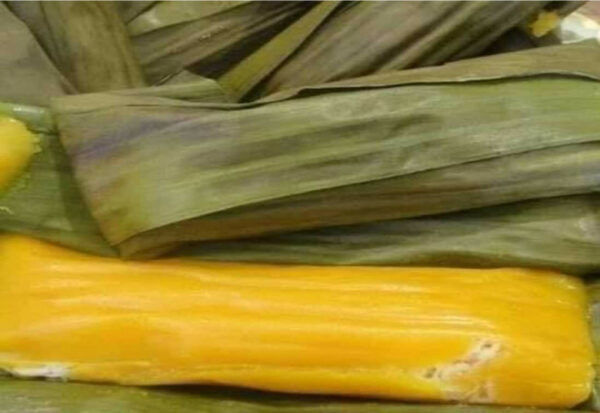 Lepat labu dalam daun pisang
