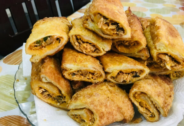 Roti goreng sardin
