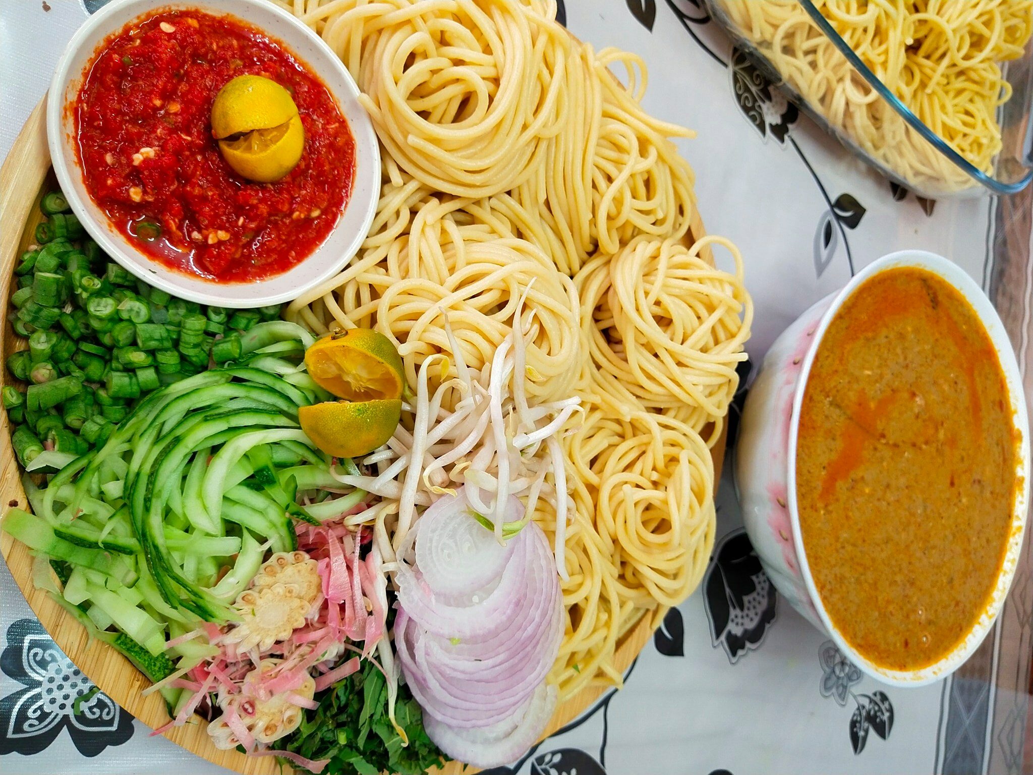 Laksa Johor ikan temenung Dapur Che Ween