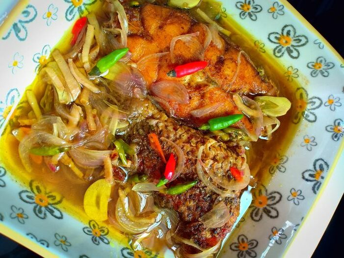 Ikan Jenahak masak cencuan berempah